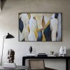 Conversations-Modern abstract Painting-Textured Canvas Wall Art for Modern Interiors