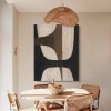 Earthy Elegance - Wabi sabi Neutral abstract Canvas Art | Minimalist Wall Decor