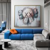 Emotive Companion – Modern KAWS-Inspired abstract Wall Art