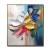 Euphoria Bloom: abstract Colorful Floral Oil Painting - Framed Thick Textured Wall Art with Gold Accents for Home Decor