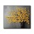 Gold tree abstract Oil Painting | Textured 3D Wall Art for Modern & Nature-Inspired Interiors