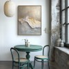 Golden Break – Sculptural Wave Textured Wall Art 3D Textured abstract Wave Art