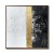 Golden Trio-Black White Gold abstract Oil Painting - Textured Modern Wall Art, Luxury Minimalist Decor for Living Room & Bedroom
