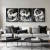 Grace in Motion: Ballet Triptych,3 - Panel abstract Dancer & Water Splash Triptych Art