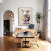 Hand-Painted Colorful Sheep Wall Art – Textured Animal Canvas Painting for Modern Homes