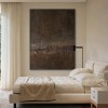 Inner Horizon – Textured abstract Wall Art with Meditative Depth