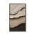 Layered Earth abstract Art: Textured Layered abstract Art - Brown Black Grey Neutral Tones, Minimalist Wall Decor for Modern Interiors