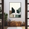 Nap Time - abstract Sleeping Cat Wall Art Minimalist Pet-Themed Decor
