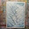 Ocean Drift-Vertical Textured Coastal Oil Painting for Modern Interiors