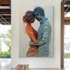 Passion and Serenity-Modern abstract Figure Painting for Bedrooms