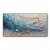 Seaside Shells Harmony-Textured Impasto Oil Painting, Colorful abstract Wave - Inspired Wall Art for Home Decor
