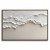 Silent Shores-Handcrafted Textured abstract Ocean Painting  for Modern Decor
