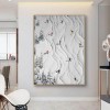 Skiing Sport | Dynamic abstract Painting of Winter Sports for Modern Interiors