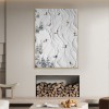 Skiing Sport | Dynamic abstract Painting of Winter Sports for Modern Interiors