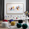 VeloCity Play – abstract Cartoon Duo Graffiti | Colorful Textured Pop Art Canvas