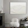 Whispering Sands-Minimalist Textured abstract Oil Painting in Neutral Tones