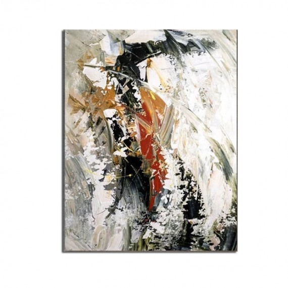 Wild Life-abstract Modern Oil Painting - Bold Textured Wall Art for Living Room Decor
