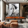 Wings of Grace – Textured abstract Horse Oil Painting, Modern Animal Wall Art for Living Room or Office