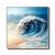 abstract Ocean Art - Palette Knife Masterpiece for Coastal or Contemporary Homes